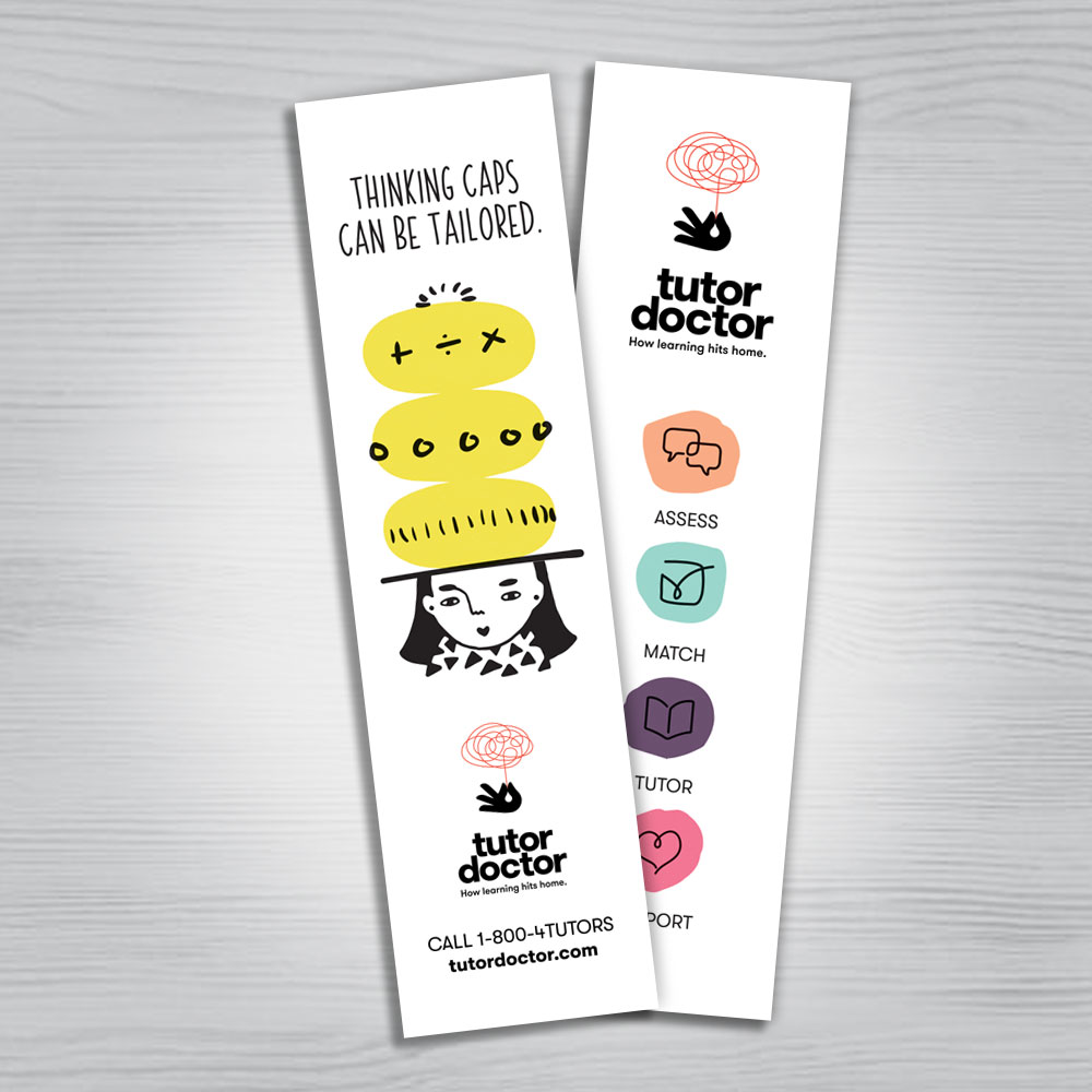 Thinking Caps Can Be Tailored Bookmark