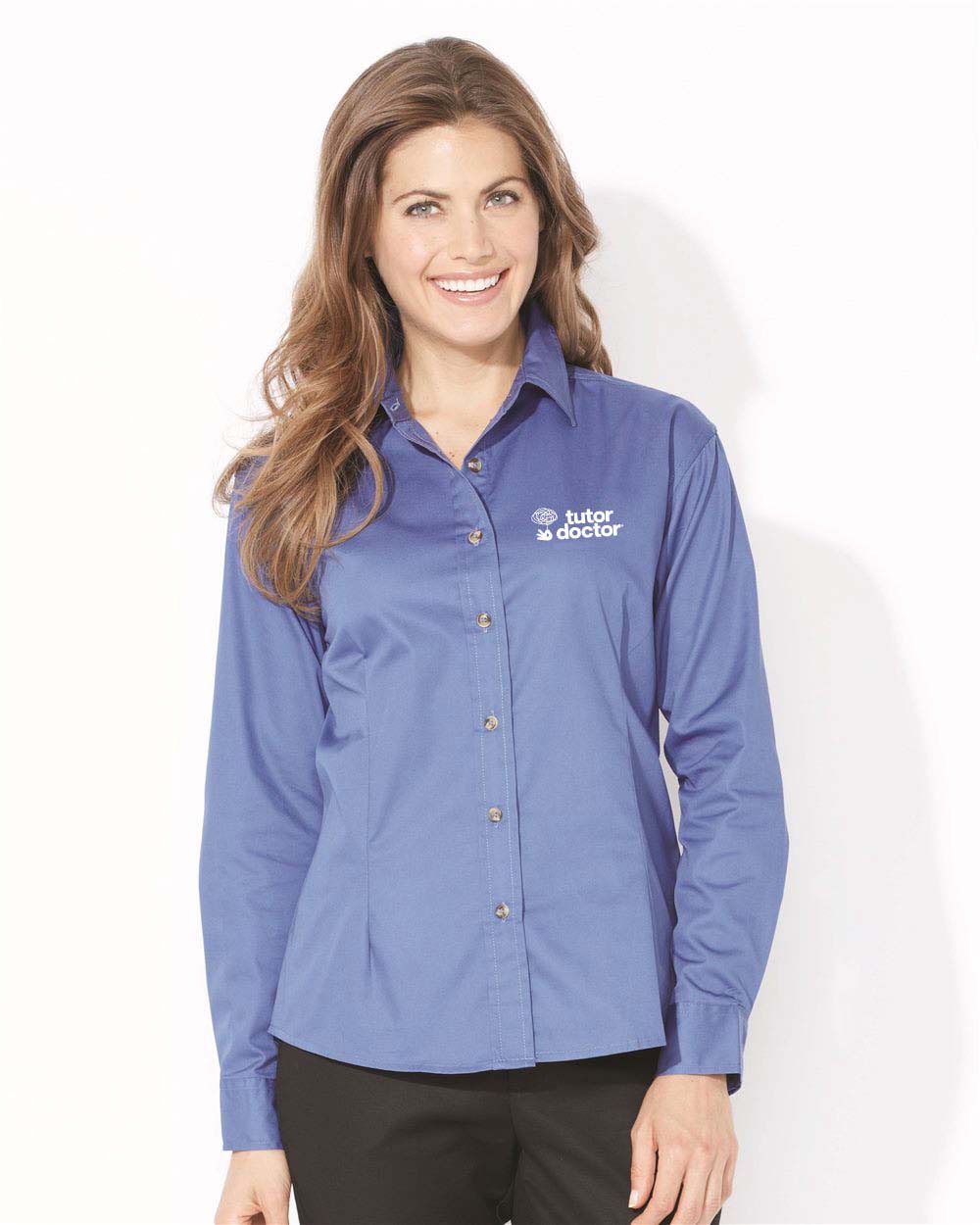 FeatherLite - Women's Long Sleeve Stain-Resistant Tapered Twill Shirt - 5283