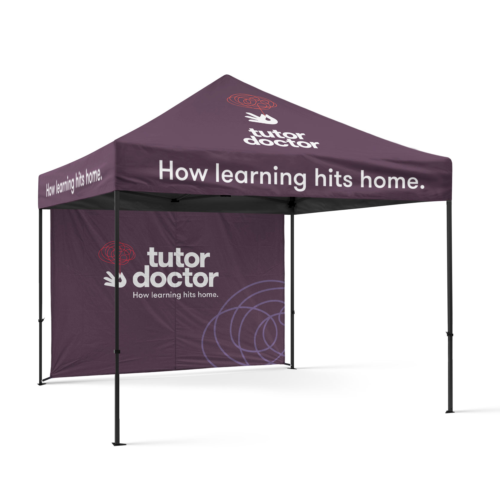 Purple Event Tent