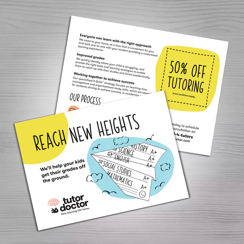 Reach New Heights Post Card