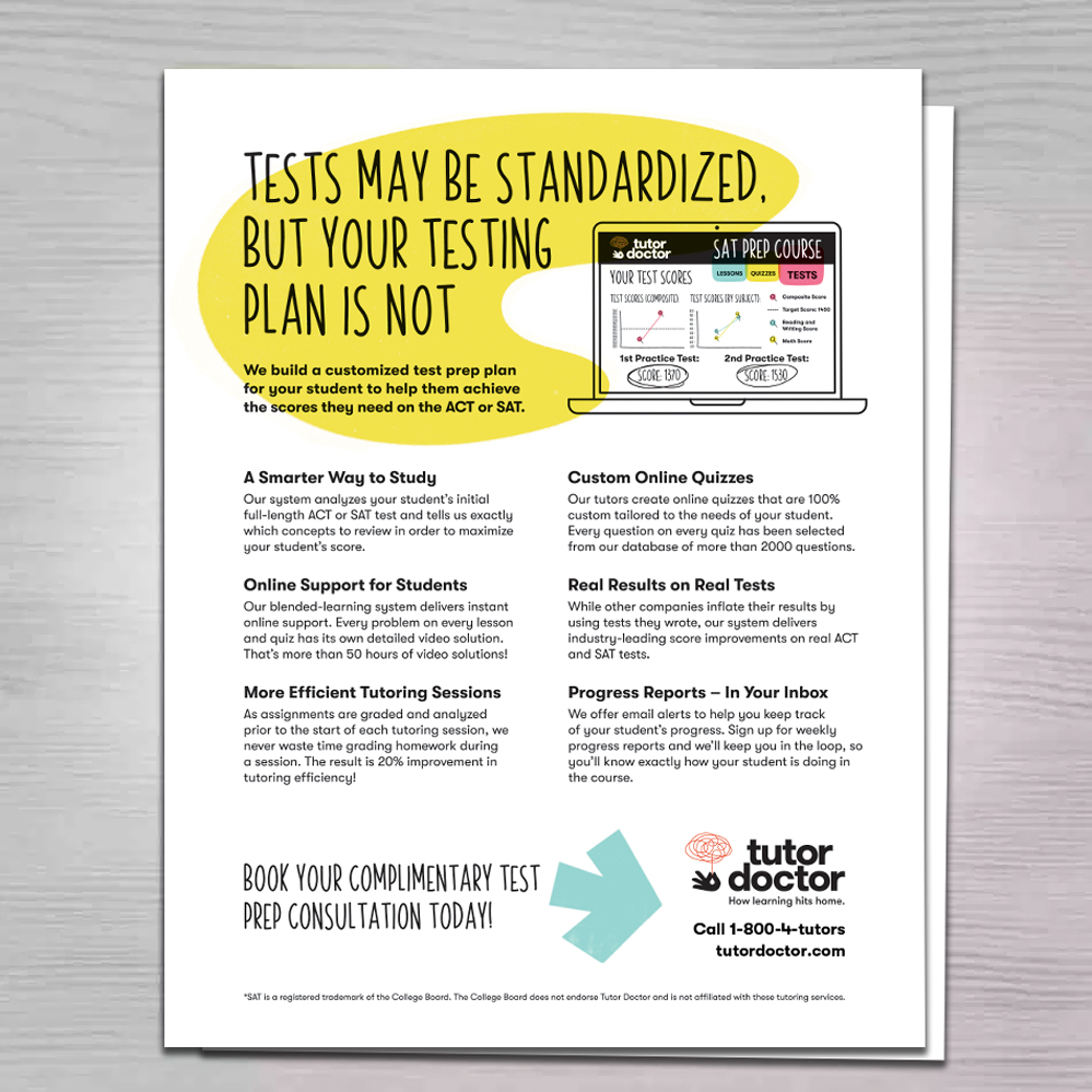 Test Prep Poster