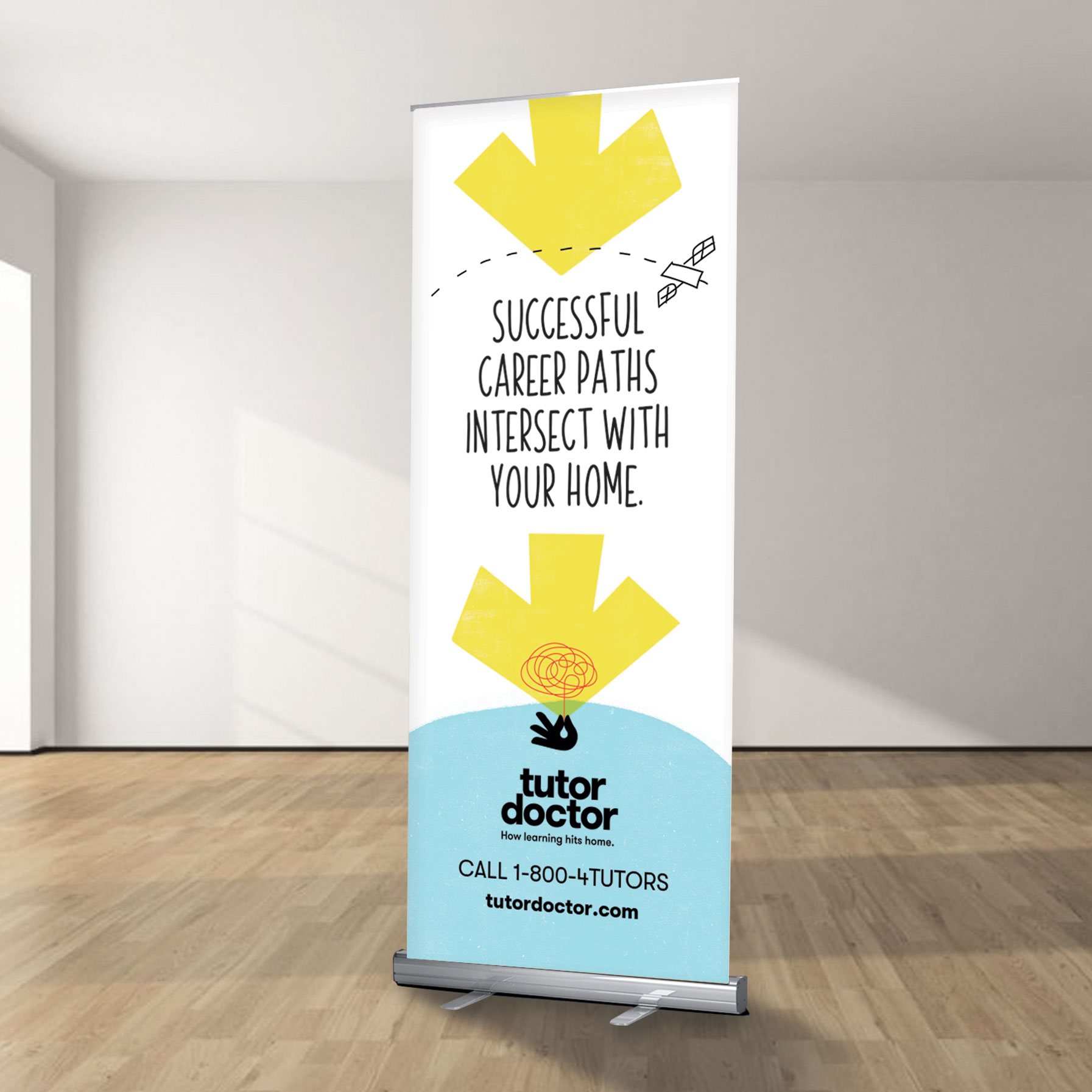 Career Paths Retractable Banner