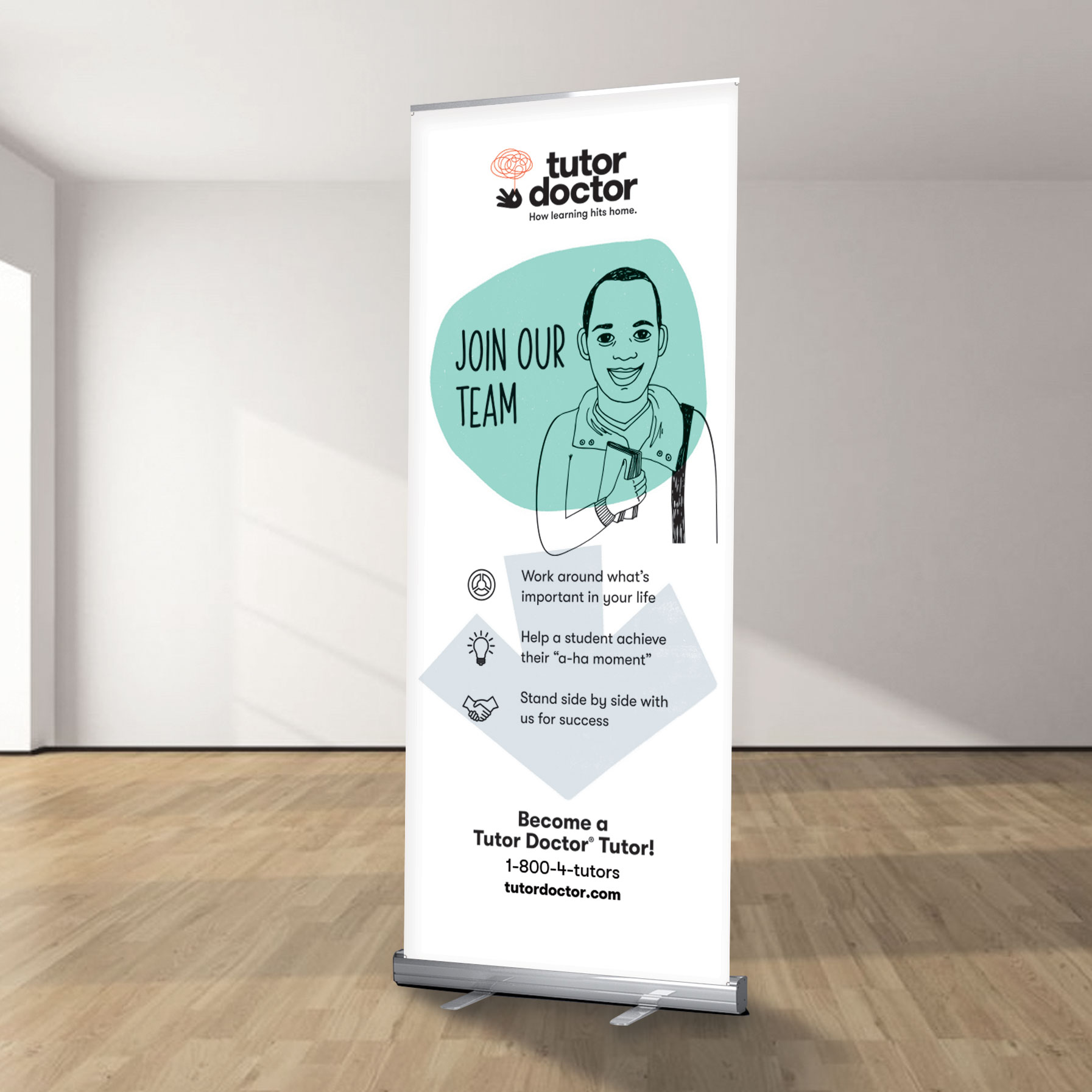Recruitment - Join Our Team Retractable Banner