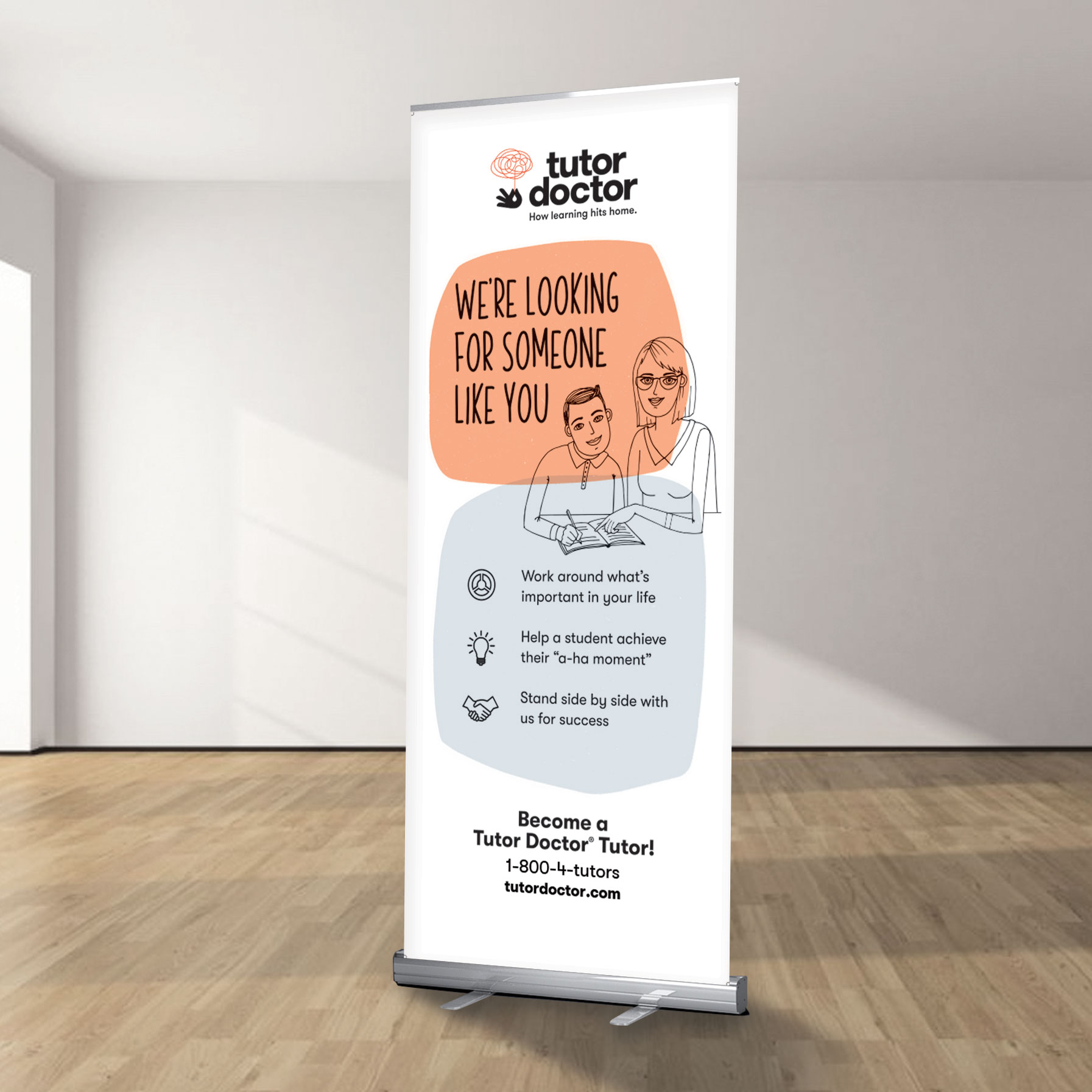 Recruitment - We're Looking For Someone Like You Retractable Banner